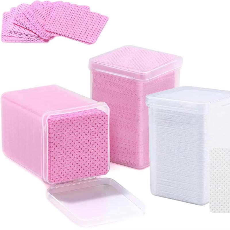 Eyelash Extension Removal - 200Pcs Lint‑Free Nail Wipes Eyelash Extension