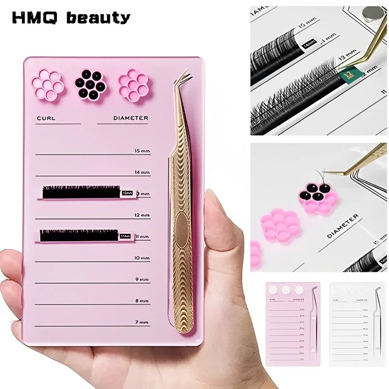 Lash Mapping Sticker - Eyelash Extension Scale Holder Magnetic Acrylic