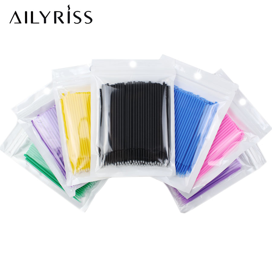 Disposable Eyelash Brushes Swa - Eyelash Extension Removal ulasan dan harga