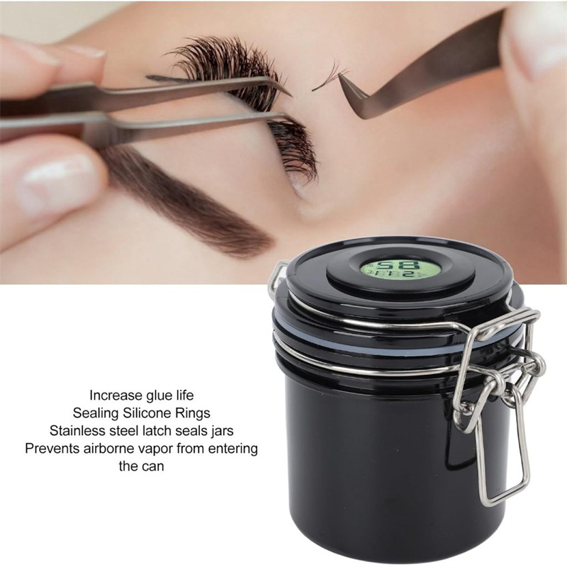 Eyelash Glue Storage Tank With - Lash Mapping Sticker ulasan dan harga