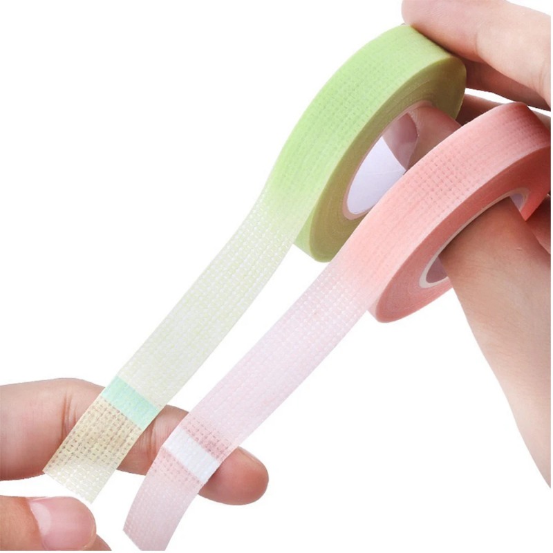 5Pcs Breathable Medical Paper  - Lash Mapping Sticker ulasan dan harga