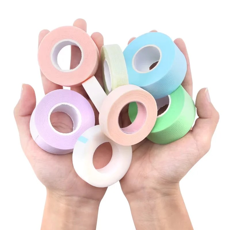 5Pcs Breathable Medical Paper  - Lash Mapping Sticker ulasan dan harga