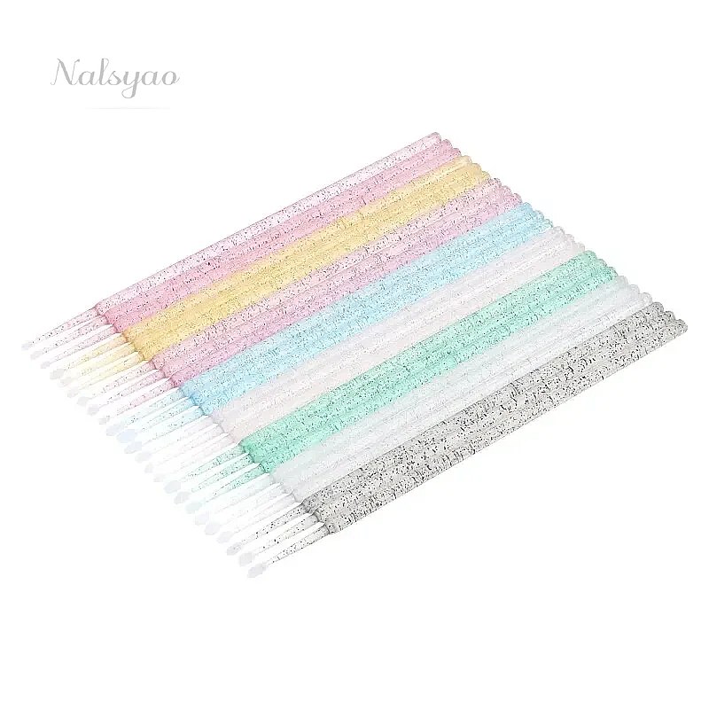 100 Pcs Disposable Crystal Mic - Eyelash Extension Removal ulasan dan harga