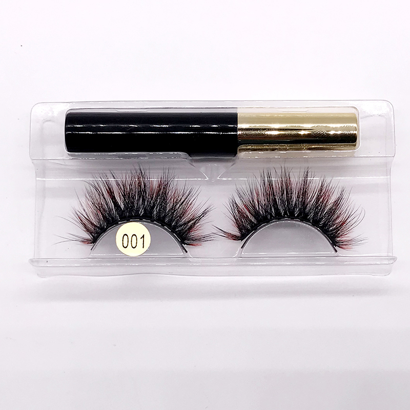 3D Colored Magnetic Eyelashes  - Eyelash Extension Eyeliner ulasan dan harga