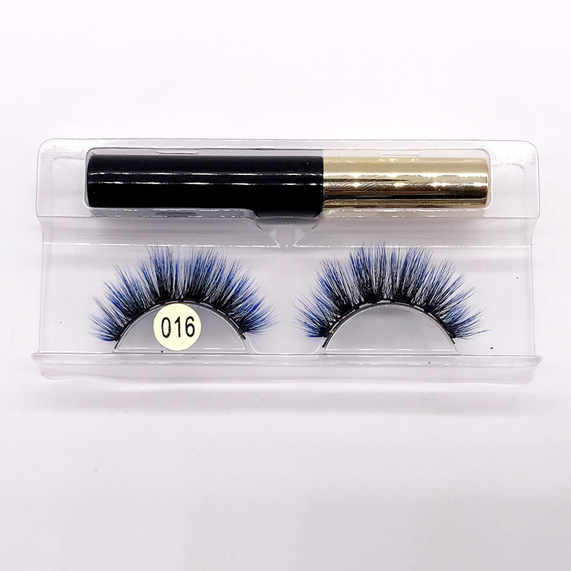 3D Colored Magnetic Eyelashes  - Eyelash Extension Eyeliner ulasan dan harga