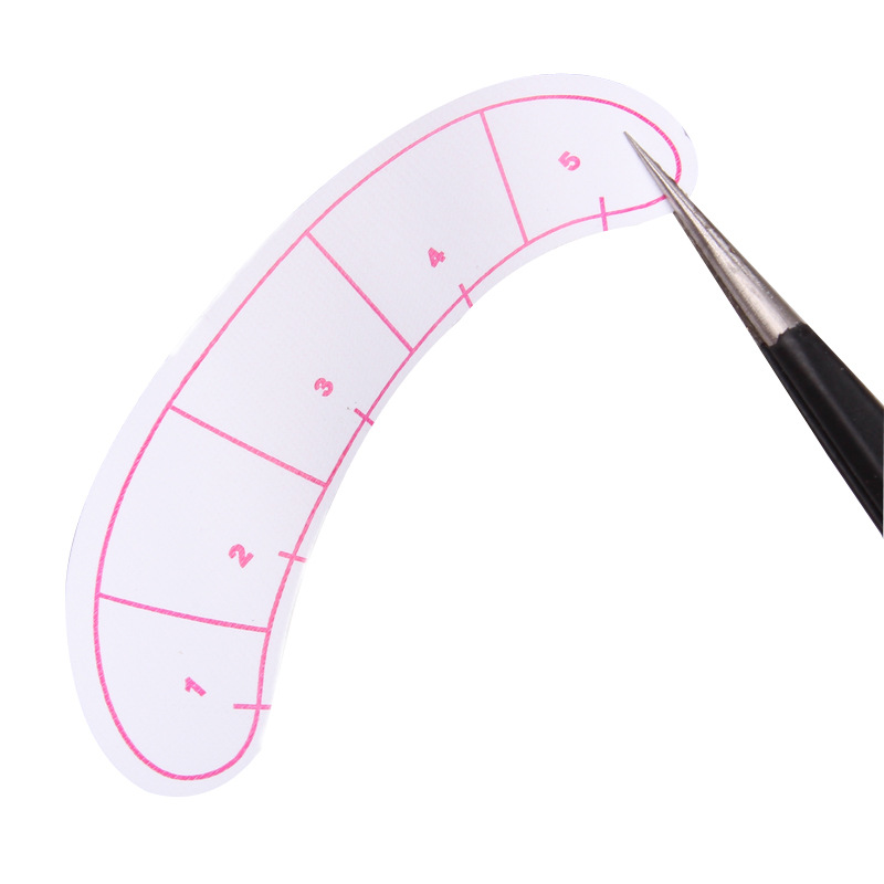 Eyelash Extension Paper Patche - Lash Mapping Sticker ulasan dan harga