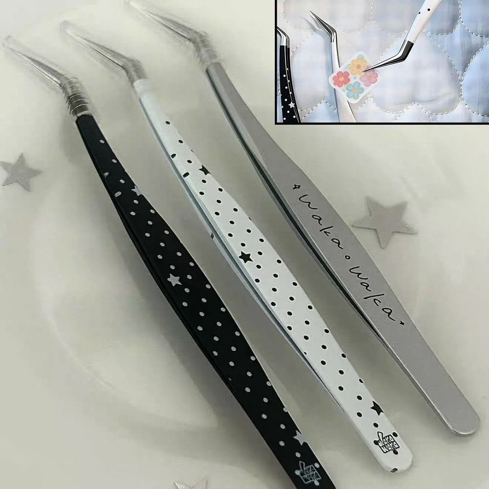 Stainless Steel Curved Sticker - Lash Mapping Sticker ulasan dan harga