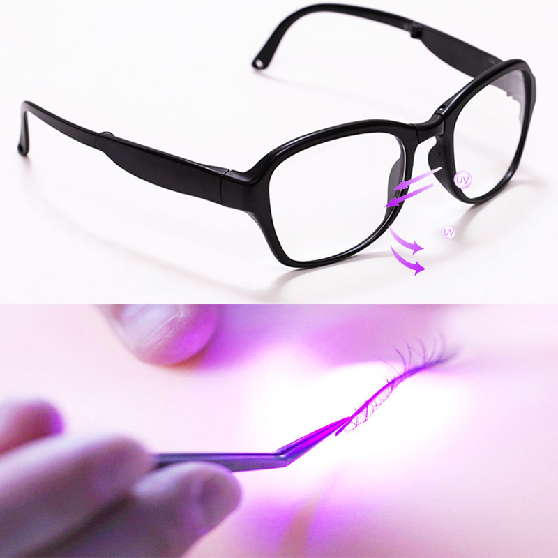 UV Protective Glasses For Fals - Eyelash Extension With Glasses ulasan dan harga