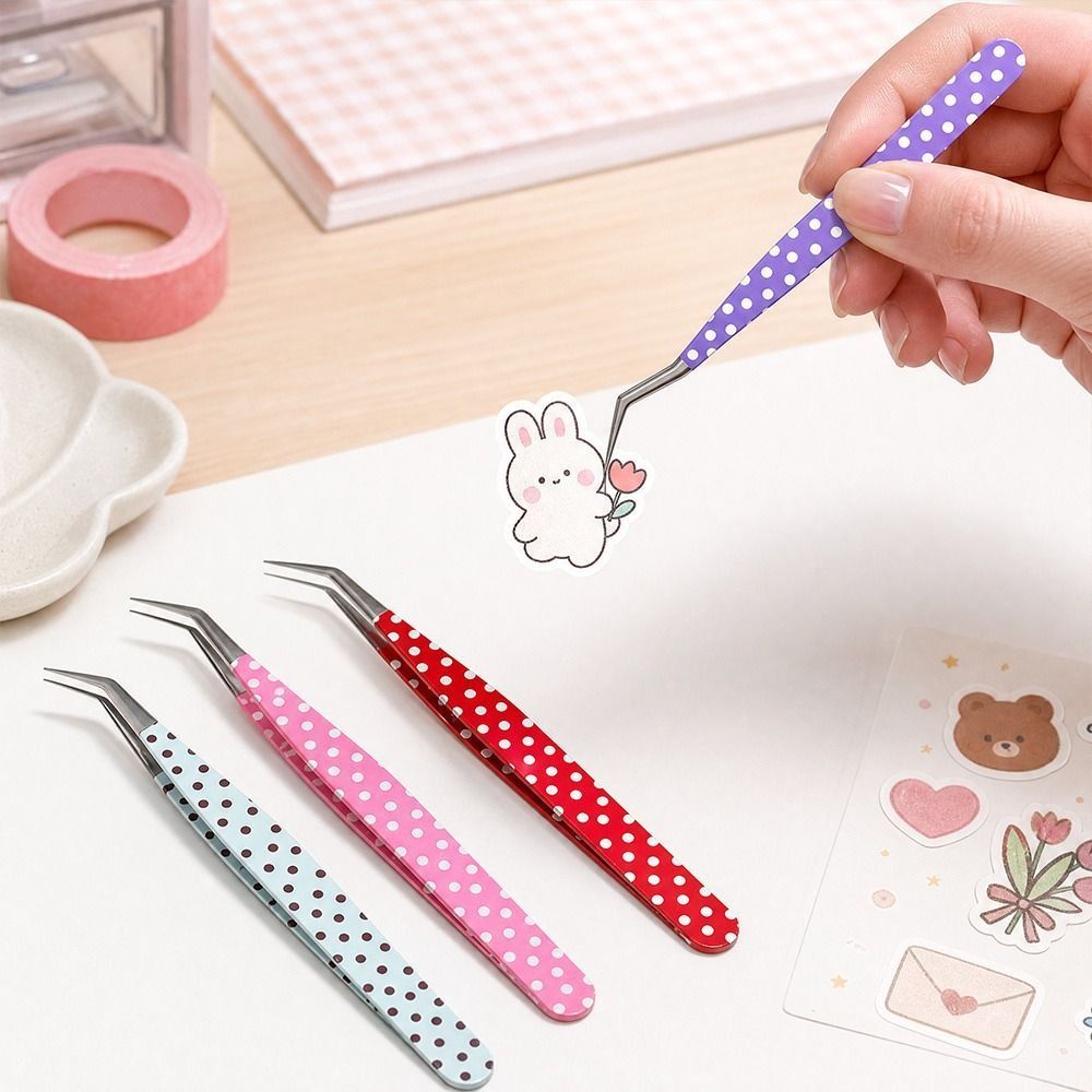 Stainless Steel Curved Sticker - Lash Mapping Sticker ulasan dan harga