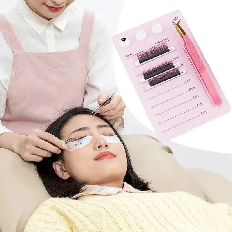 Eyelash Extension Scale Holder - Lash Mapping Sticker ulasan dan harga