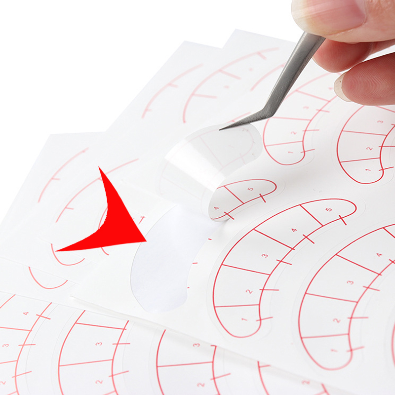 70/140 Pairs Lash Mapping Stic - Lash Mapping Sticker ulasan dan harga