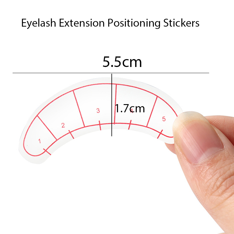 70/140 Pairs Lash Mapping Stic - Lash Mapping Sticker ulasan dan harga