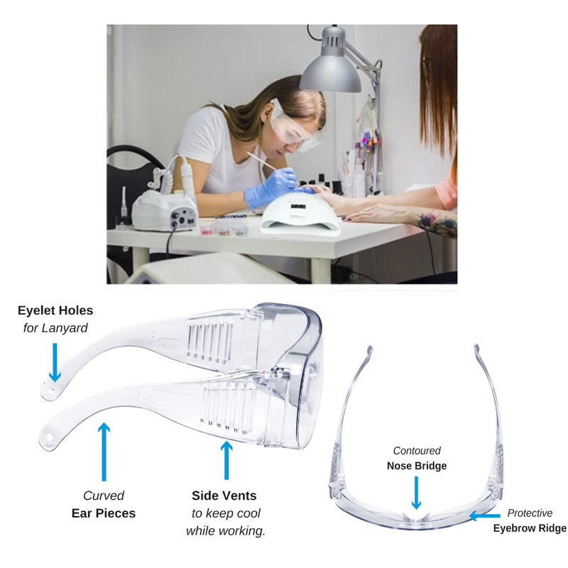 NEW anti uv light glasses UV L - Eyelash Extension With Glasses ulasan dan harga