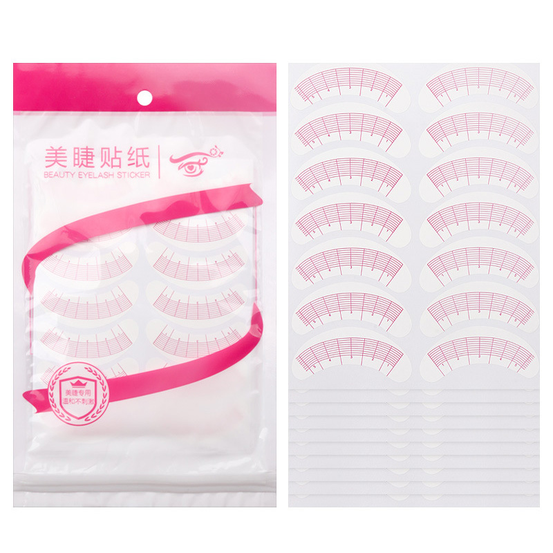 70 Pairs Eyelash Mapping Stick - Lash Mapping Sticker ulasan dan harga