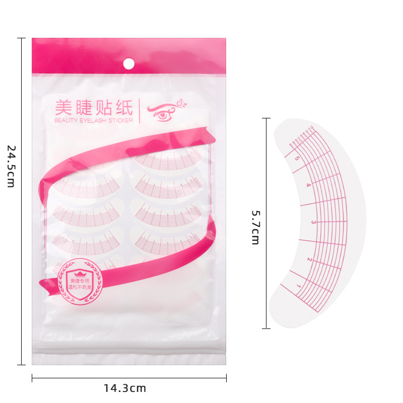 70 Pairs Eyelash Mapping Stick - Lash Mapping Sticker ulasan dan harga