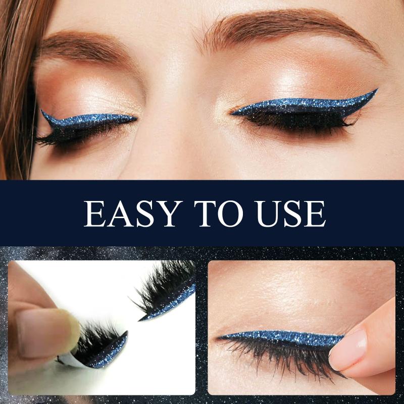 Waterproof Eyeliner Stickers w - Lash Mapping Sticker ulasan dan harga