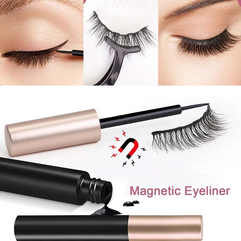 1/2Pcs Black Magnetic Eyeliner - Eyelash Extension Eyeliner ulasan dan harga