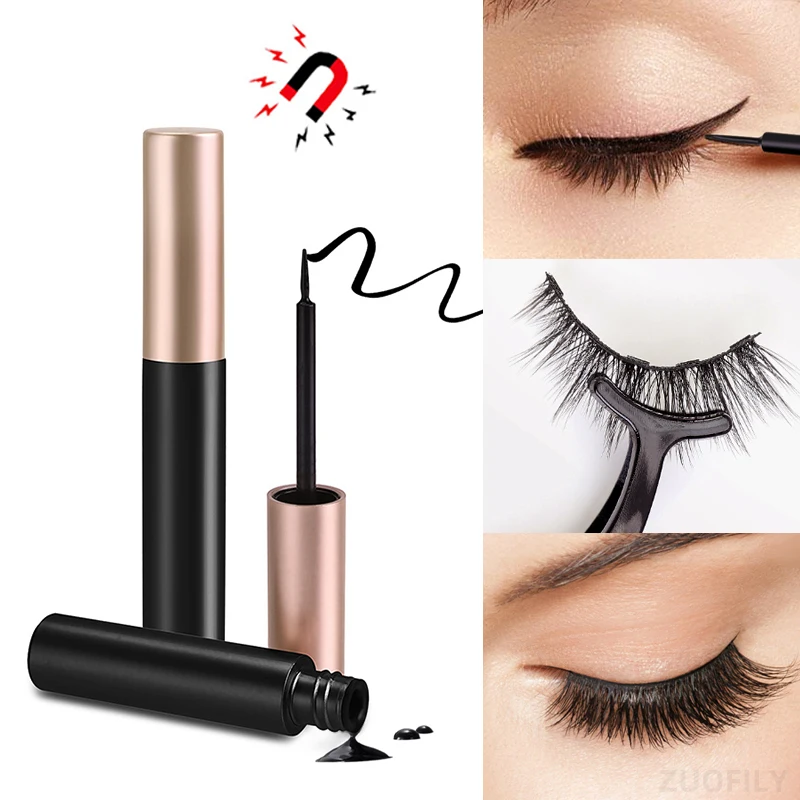 1/2Pcs Black Magnetic Eyeliner - Eyelash Extension Eyeliner ulasan dan harga